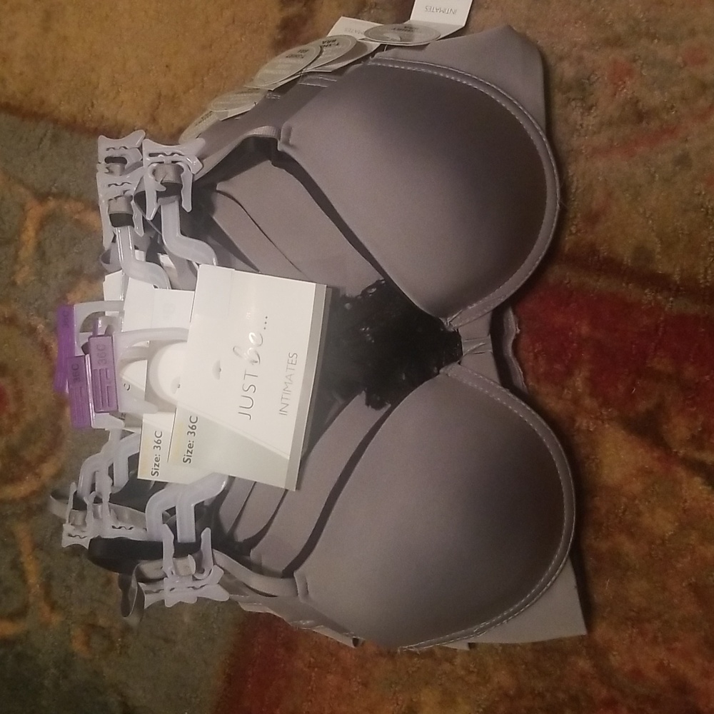 Just Be Intimates - New Size 36C T-Shirt BRA, Smoothing Laser Technology - NWT
